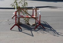 Провалля на вулиці Шевченка в Бердичеві: мер Сергій Орлюк терміново виїхав на місце аварійної ділянки Провалля у Бердичеві