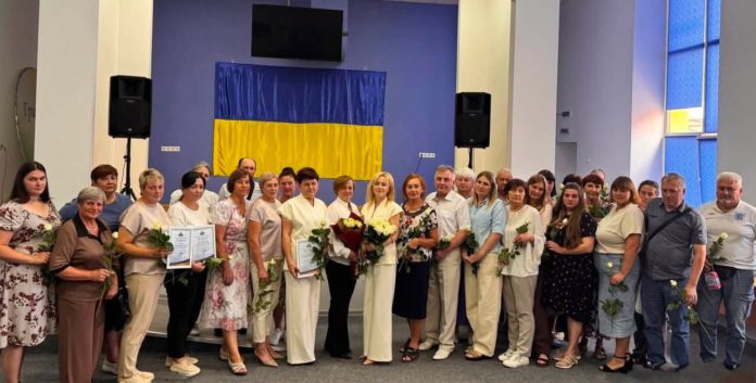 Ірена Лісова привітала медиків