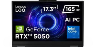 Lenovo представила ігровий ноутбук LOQ 17IRX10 з відеокартою GeForce RTX 5070 новий ноутбук